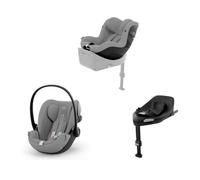 Cybex Cloud G Plus & Sirona G Plus Car Seat with Base G - Stone Grey