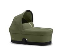 Cybex Cot S/Moss Green-Khaki PU1 | From birth to approx. 6 months, for Cybex AVI Spin and Eezy S Twist +2, integrated carry handle, XXL sun canopy with UPF50+