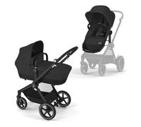 Cybex Eos Lux BLK B/Moon Black-Black PU1
