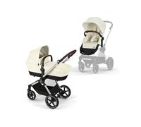 Cybex Eos Lux Silver 2-in-1 Pushchair - Seashell Beige