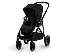 Cybex Gazelle S Single to Double Pushchair 2023 Black Frame Moon Black