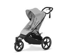 CYBEX Gold AVI SPIN Stroller, Birth to Approx. 4 Years, Fog Grey | Birth to approx. 4 years, max. 111 cm & 22 kg, all-terrain, adjustable handlebar, optimal suspension, ultra-compact