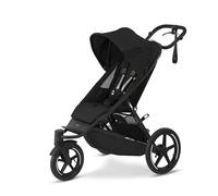 CYBEX Gold AVI Spin Stroller, from Birth to Approx. 4 Years, max. 111 cm and 22 kg, City, All-Terrain and Jogging Stroller, Moon Black
