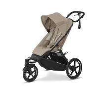 CYBEX Gold AVI Spin Stroller, from Birth to Approx. 4 Years, max. 111 cm and 22 kg, City, All-Terrain and Jogging Stroller, Almond Beige