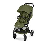 CYBEX Gold BEEZY Pushchair with Ergonomic Reclining Position, from Birth to Approx. 4 Years (max. 22 kg), Compact fold, one-Hand Harness System, Moss Green