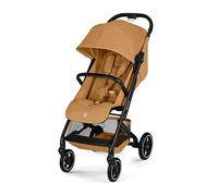 CYBEX Gold BEEZY Pushchair with Ergonomic Reclining Position, from Birth to Approx. 4 Years (max. 22 kg), Compact fold, one-Hand Harness System, Cinnamon Yellow