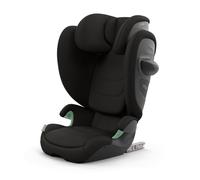 CYBEX Gold child car seat Solution G2 Comfort, For ages 3 to 12 year olds (100 - 150 cm), Max. 50 kg, For cars with and without ISOFIX, Magic Black