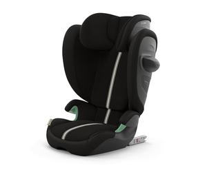 CYBEX Gold child car seat Solution G2 Plus, For ages 3 months to 12 year olds (100 - 150 cm), Max. 50 kg, For cars with and without ISOFIX, Moon Black (Black)