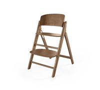 CYBEX Gold Click&FOLD 3-in-1 High Chair Set, 6 Months - 99 Years, Suitable from Birth with Separate Gold Bouncer Nest, in aby Set and Snack Tray, Beechwood/Plastic, Dark Natural