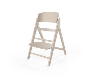 CYBEX Gold Click & FOLD 4-in-1 high Chair Set, Grows with Your Child, from Birth to 99 Years, in old Bouncer Nest, Baby Set and Tray, Beech Wood/Cotton/Plastic, Light Natural