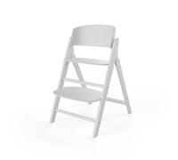 Cybex Gold Click&FOLD High Chair, Grows with Your Child, 3-99 Years, Suitable from Birth with Separate attachments, Beechwood, All White