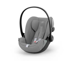 CYBEX Gold Cloud G i-Size Plus infant car seat, Incl. newborn insert, From birth to approx. 24 months, For children from 40 cm to 87 cm, Max. 13 kg, Stone Grey