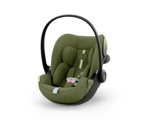 CYBEX Gold Cloud G3 Plus Baby Car Seat, from Birth to Approx. 24 Months, for Children from 40 cm to 87 cm, Max. 13 kg, 180° Rotation, Mesh Fabric, Incl. Newborn Insert, Moss Green