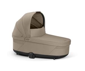 CYBEX Gold COT S LUX Carrycot, from Birth to Approx. 6 Months (max. 9 kg), for CYBEX Balios S Lux and Talios S Lux, Almond Beige