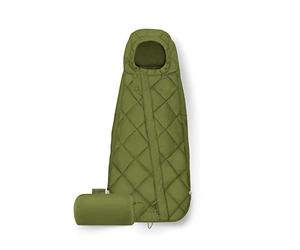 CYBEX Gold Footmuff Snøgga Mini 2, For Baby Car Seats, From Birth to Approx. 24 Months, TOG 4, Nature Green