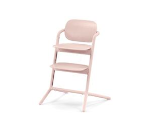Cybex Gold LEMO High Chair, Grows with your Child, 3-99 Years, Usable from Birth with Separate Attachments, Aluminium/Plastic, Pearl Pink