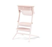 CYBEX Gold LEMO Learning Tower Set, For converting the LEMO high seat into a learning tower, 1-5 years (up to 25 kg), Incl. 2 non-slip silicone mats for seat and footrest, Pearl Pink