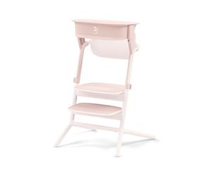 CYBEX Gold LEMO Learning Tower Set, For converting the LEMO high seat into a learning tower, 1-5 years (up to 25 kg), Incl. 2 non-slip silicone mats for seat and footrest, Pearl Pink
