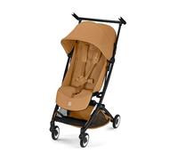 CYBEX Gold LIBELLE Pushchair, Cabin-Sized, from Approx. 6 Months to Approx. 4 Years (max. 22 kg), Ultra-Lightweight (just 6 kg), one-Hand Harness System, Cinnamon Yellow