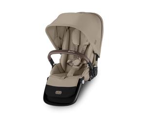 CYBEX Gold Seat Unit for Gazelle S and e-Gazelle S Pushchairs, from Birth to Approx. 4 Years, Almond Beige