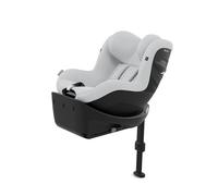 CYBEX Gold Sirona Gi i-Size Comfort child car seat incl. base, for 3 month olds to 4 years of age (with insert for newborns), max. 20 kg, 61 - 105 cm (use newborn insert if up to 40cm), Fog Grey