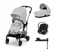 Cybex Melio 3-in-1 Travel System with Cloud G3 Car Seat & Base G3 - Fog Grey