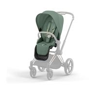 Cybex Priam Stroller with Cloud T i-Size Car Seat and Base Bundles - Rose Gold/Leaf Green