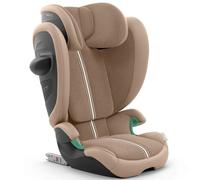 CYBEX Gold child car seat Solution G2 Plus, For ages 3 to 12 year olds (100 - 150 cm), Max. 50 kg, For cars with and without ISOFIX, Almond Beige