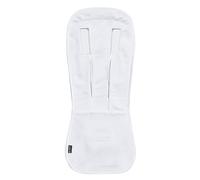 CYBEX Summer Seat Cover, for All CYBEX Pushchairs and Buggies, Breathable, Made from Soft Bamboo Cellulose, White