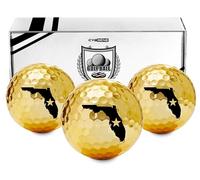 CybGene Florida Gifts, US State Golf Gifts Set, Golf Balls Set for Golf Lovers, Perfect for Birthday, Christmas, and Every Special Occasion