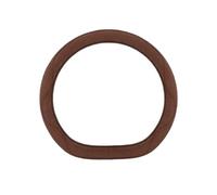 CYBHYAXC Car Steering Wheel Covers for Volvo V40 Cross Country 2013-2015 2016 2017 2018 2019 2020, Suede Leather Winter Cold Weather Driving Accessories Protector Anti-slip Breathable,Brown-D