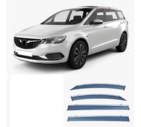 CYBHYAXC Wind Deflectors For Buick GL6 2017-2021, Window Rain Guards for Wind & Sun Protection Waterproof Keep Your Car Ventilated In Rain