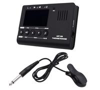 CybNemo Metronome Guitar Tuner Tone Generator 3 in 1 Digital Metronome Bass Violin Tuner with Contact Clip-on Microphone for Chromatic Guitar Ukulele, Flute- Use AAA Battery (Not Included)