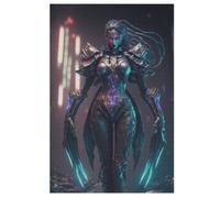 Cyborg 1000 Pieces Jigsaw Puzzles For Adults Suitable For Children 12 And Up Wooden Puzzle (78×53cm)