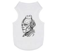 'Cyborg Face' Pet Dog/Cat T-Shirt (PT00133066)