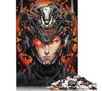 Cyborg Jigsaw Puzzles 500 Pieces for Adults Wooden Puzzles Brain Exercise Challenge Game Entertainment Gifts Teenagers Family Activity 500pcs (52x38cm)