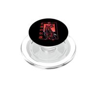 Cyborg Knight Mecha Shounen Anime Japanese Vaporwave PopSockets PopGrip for MagSafe