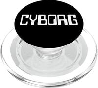 CYBORG PRETEND I'M A CYBORG COSTUME TEE MACHINE HUMAN PopSockets PopGrip for MagSafe