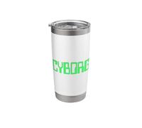 Cyborg Pretend I'm A Cyborg Costume TEE Machine Human Stainless Steel Insulated Tumbler