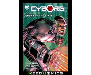 CYBORG VOLUME 2 ENEMY OF THE STATE GRAPHIC NOVEL Paperback Collects (2016) #7-12