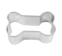 CybrTrayd Mini Dog Bone B Cookie Cutter in Tinplated Steel, Silver