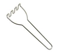 CybrTrayd R&M Mini Potato Masher, Stainless Steel