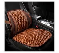 CYBSFKJ Car seat cushion summer cool cushion single piece of wood beads summer breathable cushion ventilation cold four seasons availabl(ROYAL BLUE)
