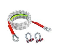 CYBSFKJ Tow Rope Trailer Rope Great Elongation Towing Strap Professional Recovery Ropes for Sand Snow Ditch Swamp(5M 10 tons)
