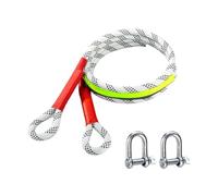 CYBSFKJ Tow Rope Trailer Rope Great Elongation Towing Strap Professional Recovery Ropes for Sand Snow Ditch Swamp(4M 5 tons)