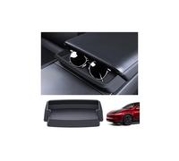 cybtkcar 2025 Tesla Sunglasses Holder Model Y Juniper Model 3 Highland Center Console Sunglasses Holder Model 3 Y Interior Accessories Armrest Key Card Phone Holder Storage Box