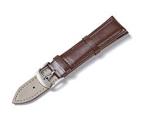 Cycat Leather Watch Band 12-22mm Watch Accessories Quick Release Leather Watch Strap Browm 18mm