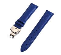 Cycat Leather Watchband 12Mm-24Mm Women/Men Quick Release Watch Strap Light Blue 17Mm