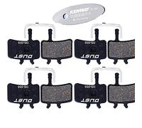 CYCEARTH 4 Pairs Bicycle Bike Disc Brake Pads for Avid BB7 Elixir Juicy 3 5 7 (Semi-Metallic/Sintered Metal) (Semi-Metallic)