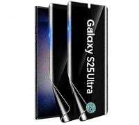 CYCFAIML【2 Pack for Samsung Galaxy S25 Ultra Privacy Screen Protector [Not Glass], Anti-Spy Flexible Film,Full Coverage，Sensitive Touch & Fingerprint Unlock, Anti-Scratch Shock-Resistant